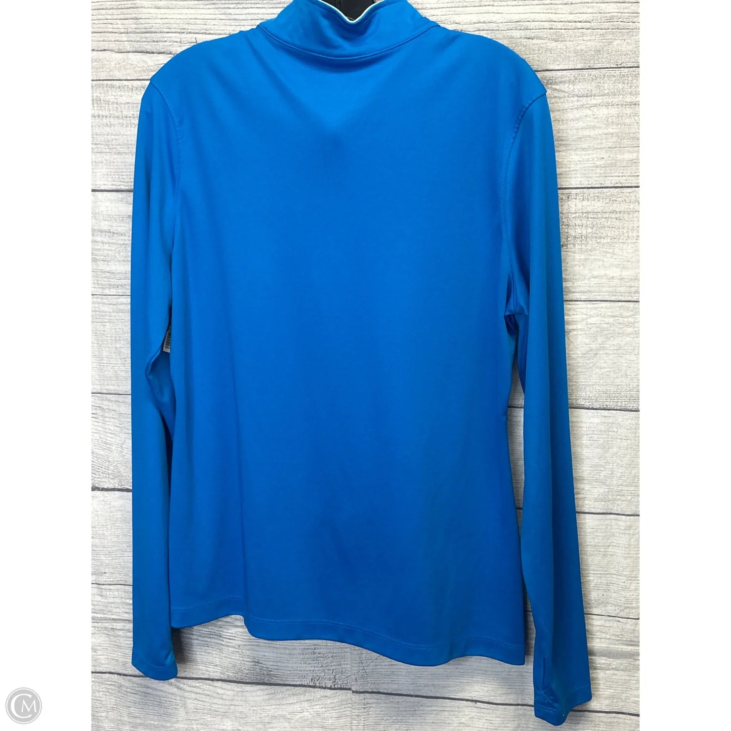 Athletic Jacket By Danskin In Blue, Size: Xl