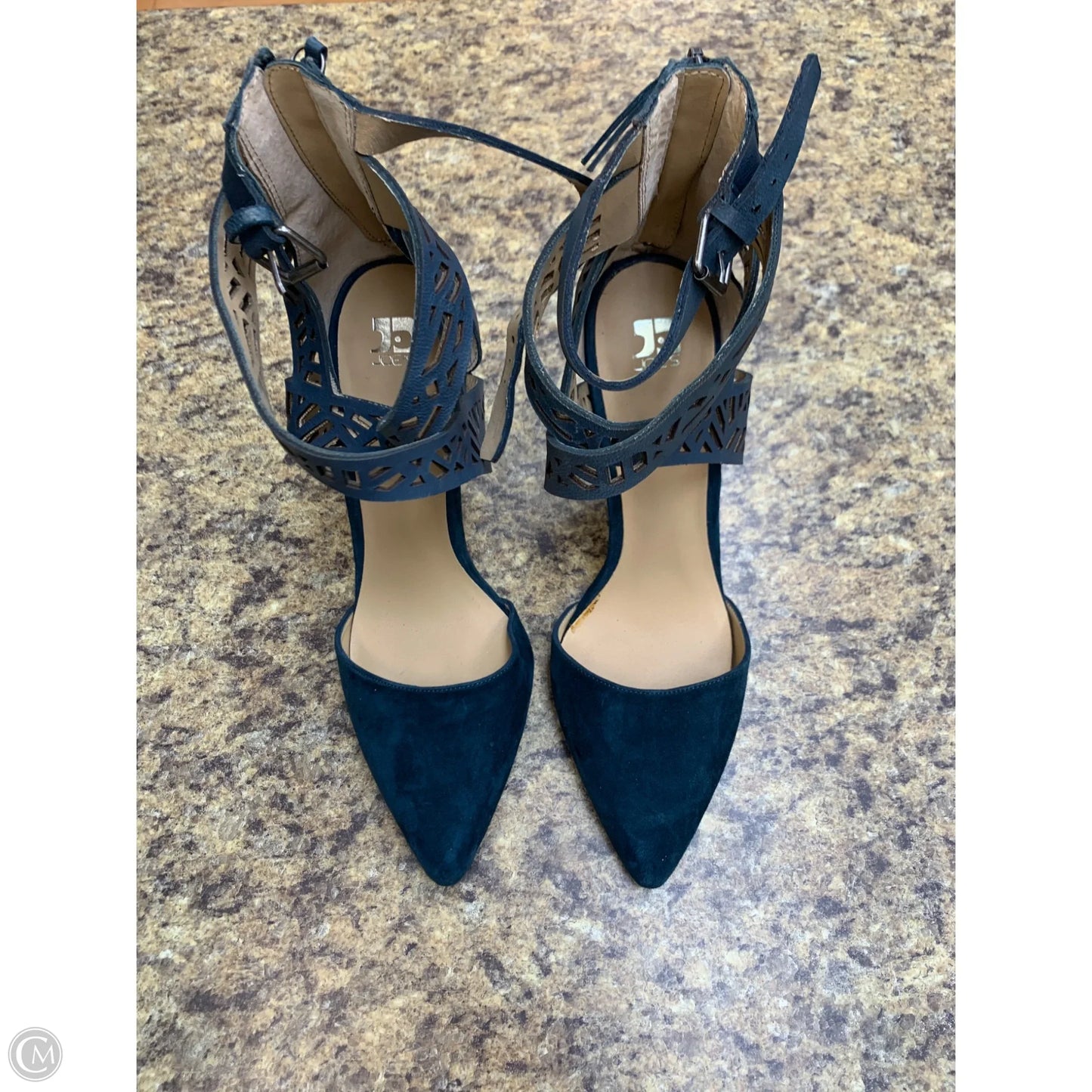 Shoes Heels Stiletto By Clothes Mentor In Blue, Size: 10