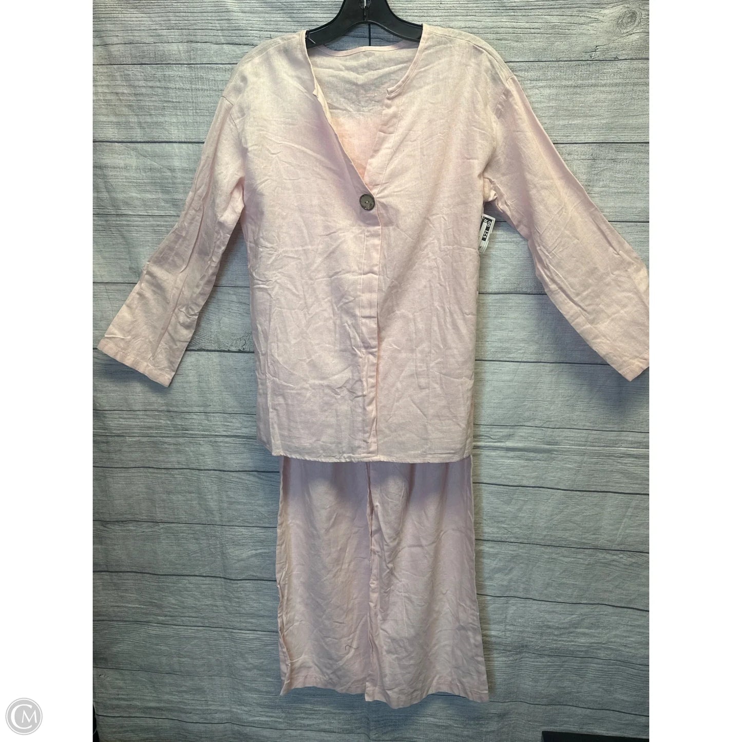 Pants Set 2pc By Clothes Mentor In Pink, Size: Xl
