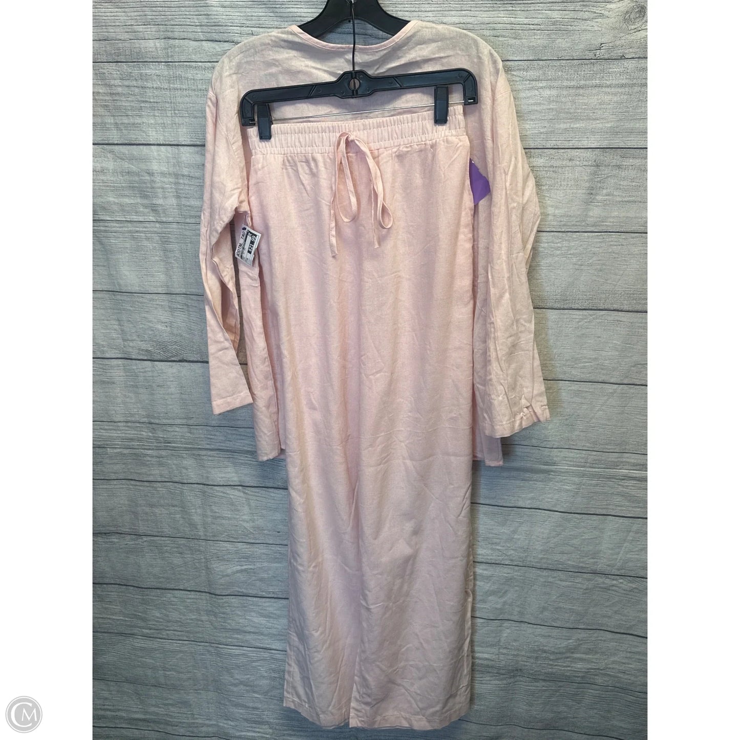 Pants Set 2pc By Clothes Mentor In Pink, Size: Xl
