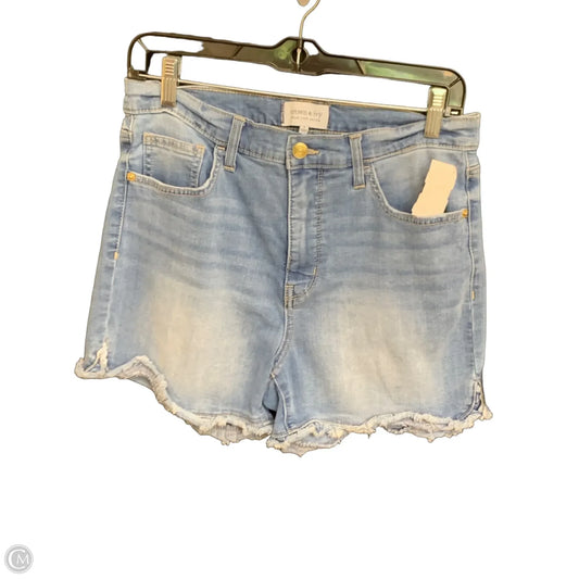 Shorts By Crown And Ivy In Blue Denim, Size: 8