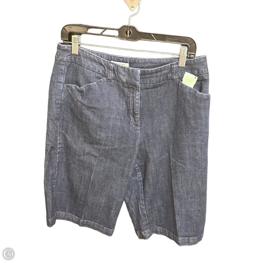 Shorts By Jones New York In Blue Denim, Size: 10
