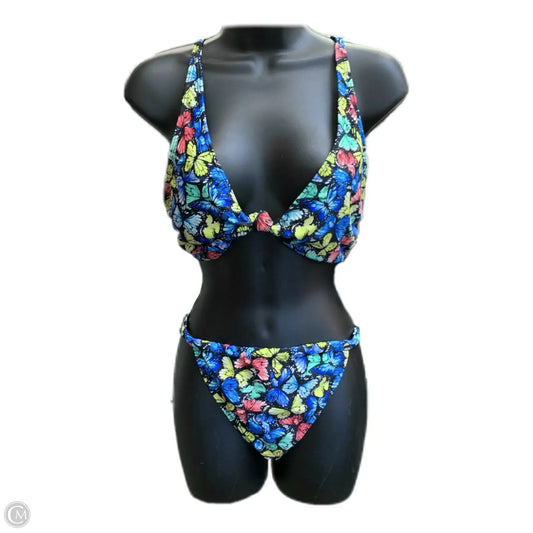 Swimsuit 2pc By No Boundaries In Floral Print, Size: Xl