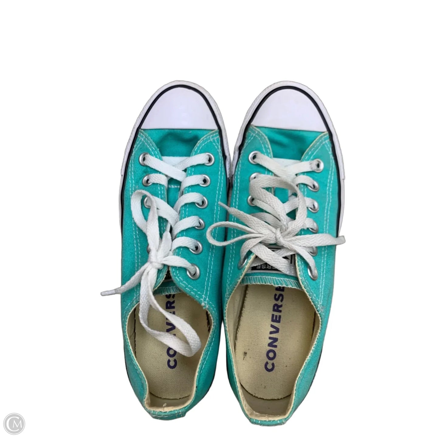 Shoes Athletic By Converse In Teal, Size: 7.5
