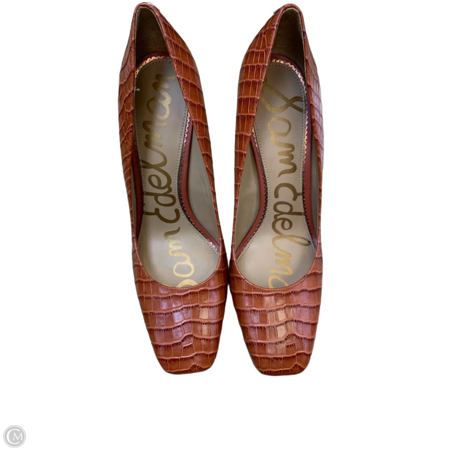 Shoes Heels Stiletto By Sam Edelman In Bronze, Size: 10