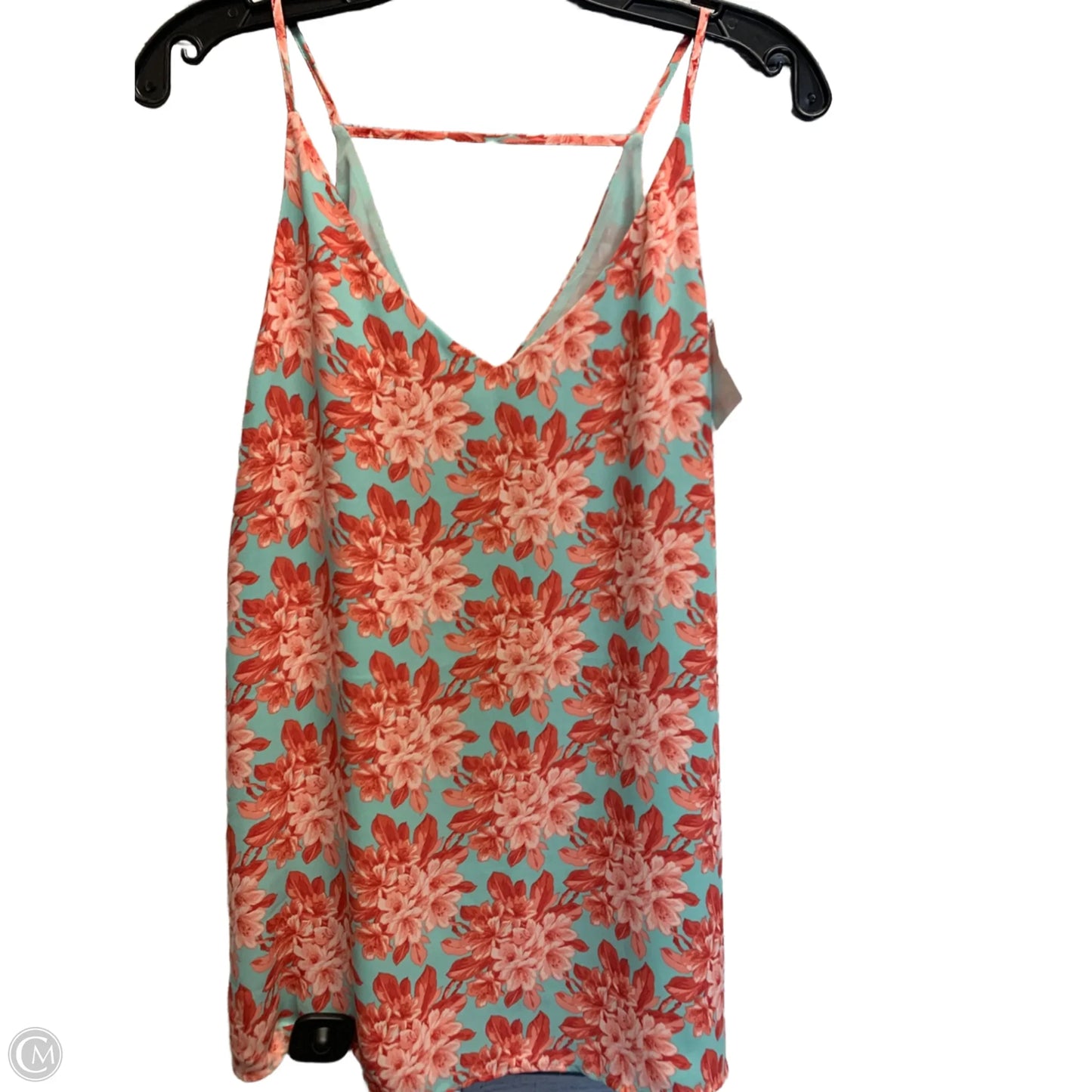 Blouse Sleeveless By Loft In Multi-colored, Size: M