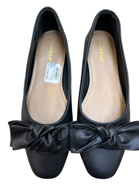 Shoes Flats By Bamboo In Black, Size: 9