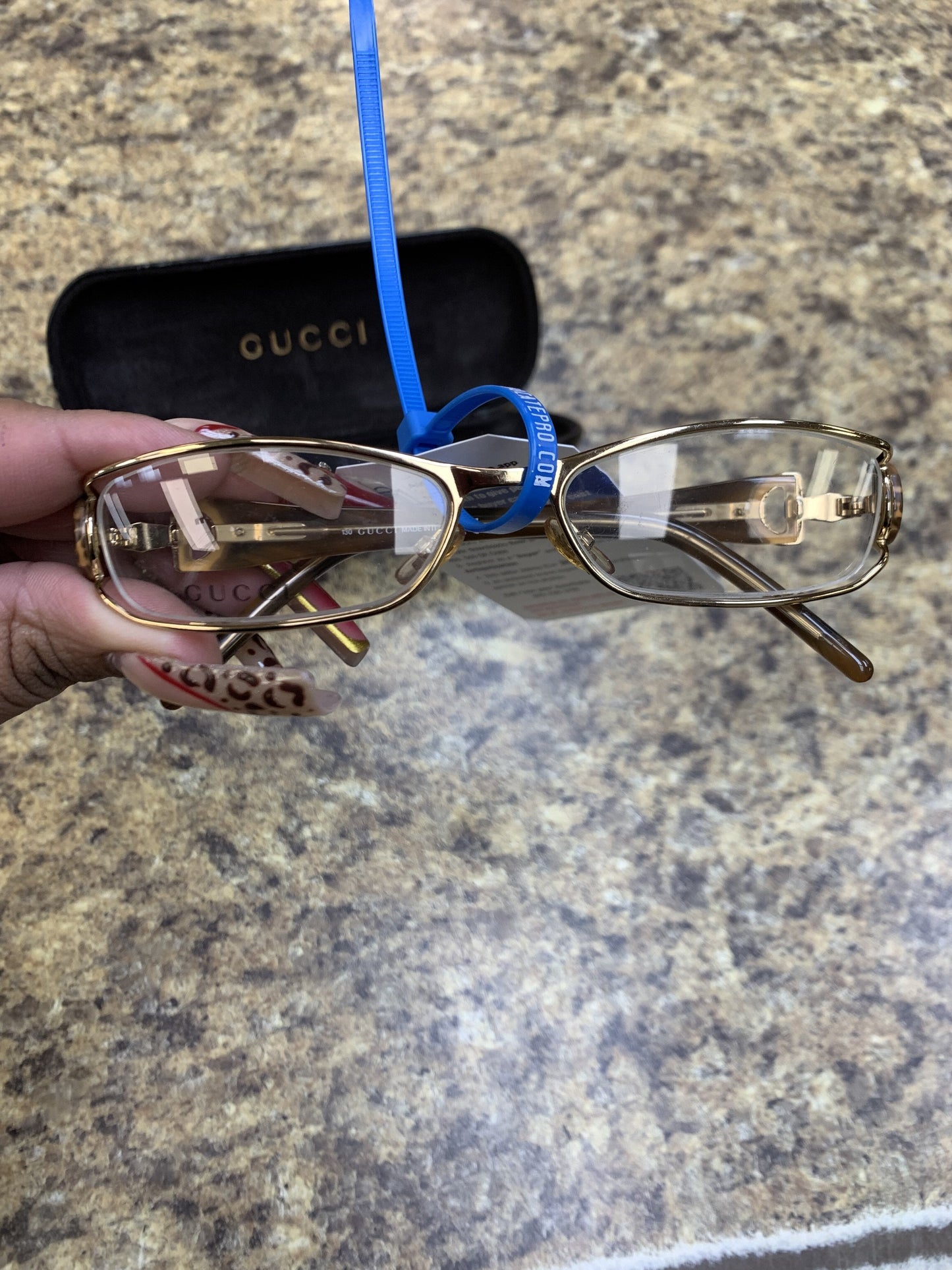 Sunglass Case Luxury Designer By Gucci