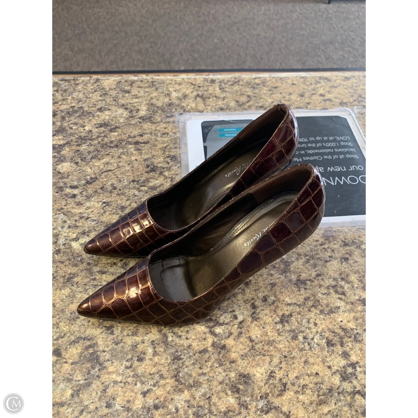 Shoes Heels Stiletto By Charlotte Russe In Brown, Size: 8