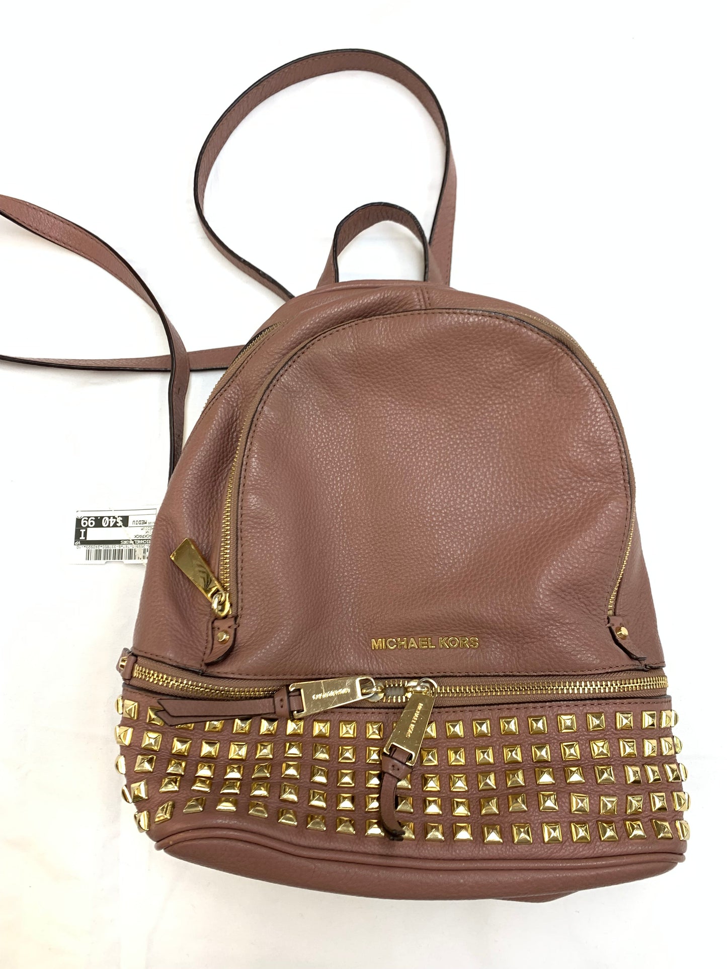 Backpack By Michael Kors, Size: Medium