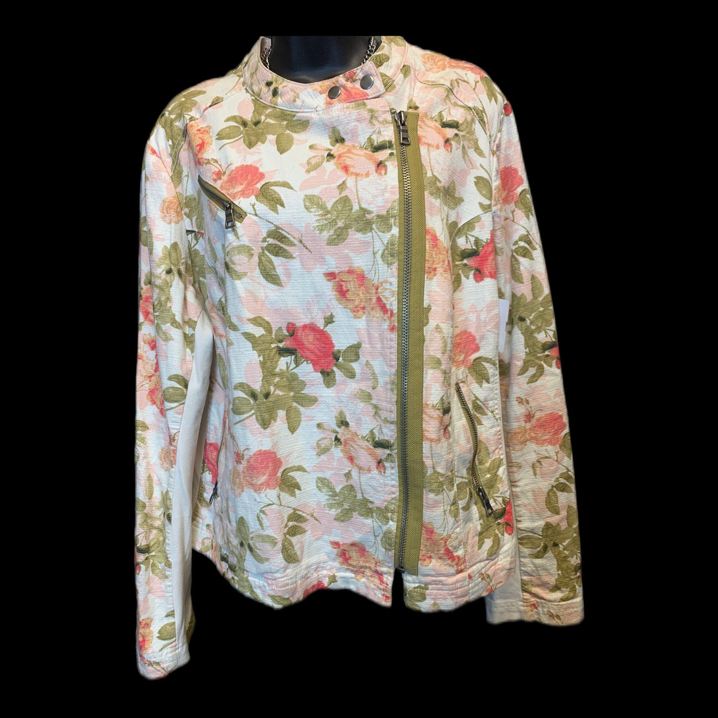 Jacket Other By Lane Bryant In Floral Print, Size: 20