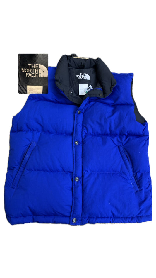 Vest Puffer & Quilted By The North Face In Blue, Size: L