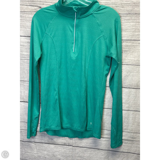 Athletic Jacket By Danskin Now In Teal, Size: S