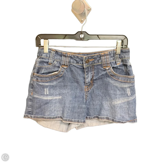 Shorts By Cato In Blue Denim, Size: 8