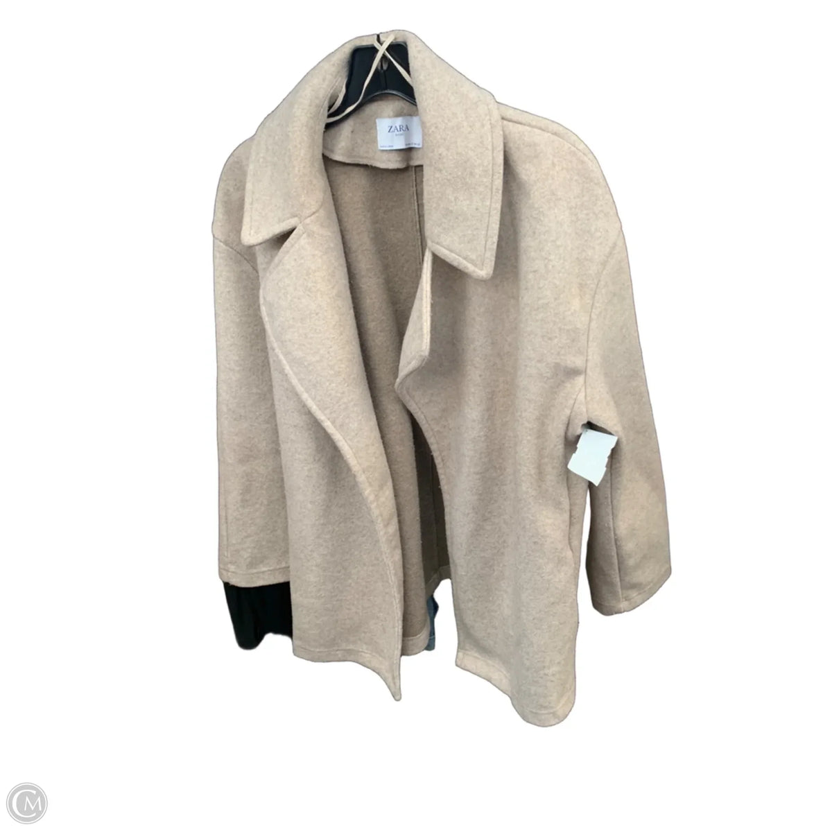 Coat Other By Zara Basic In Beige, Size: S