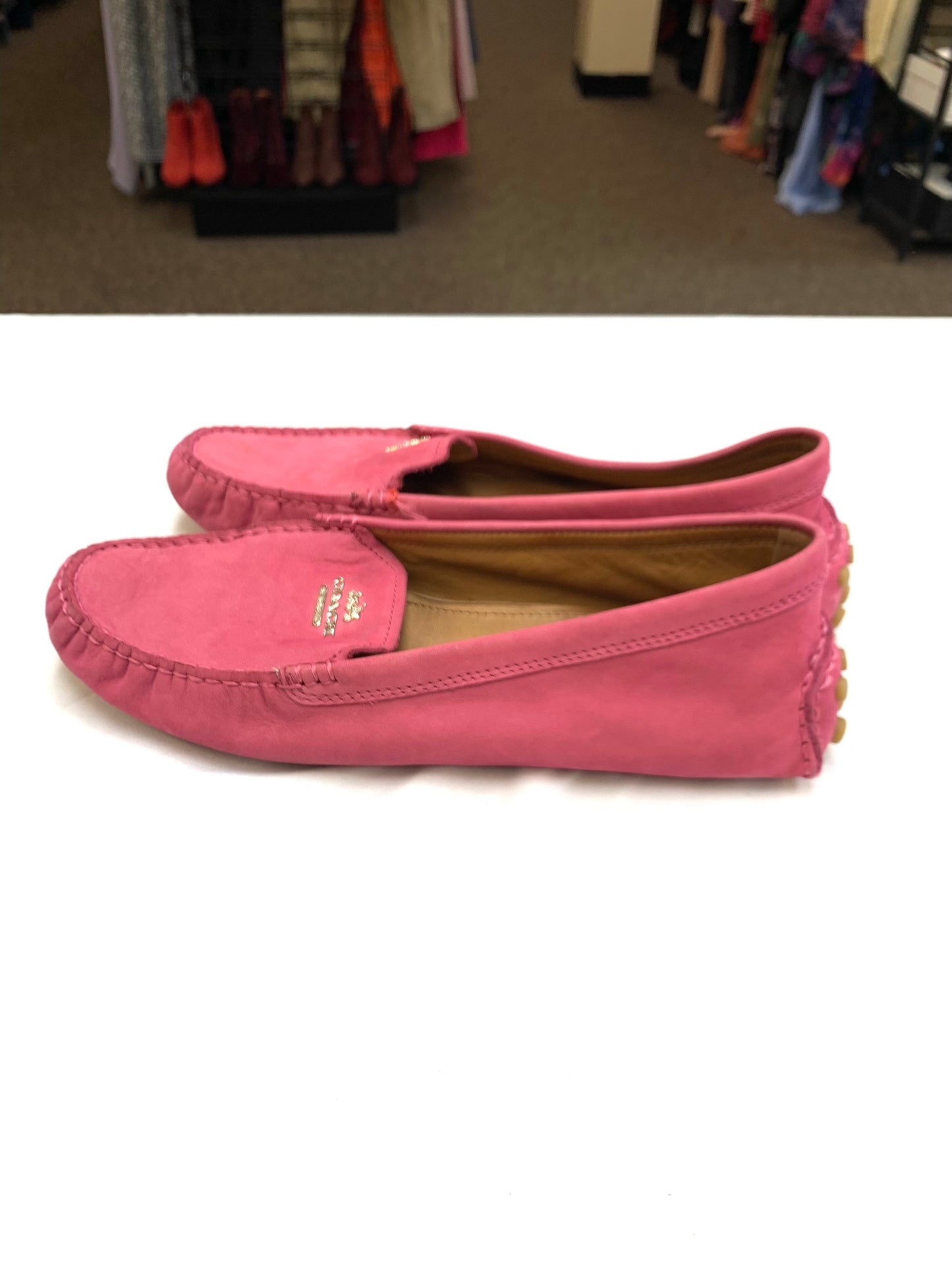 Sandals Flats By Coach In Pink, Size: 9