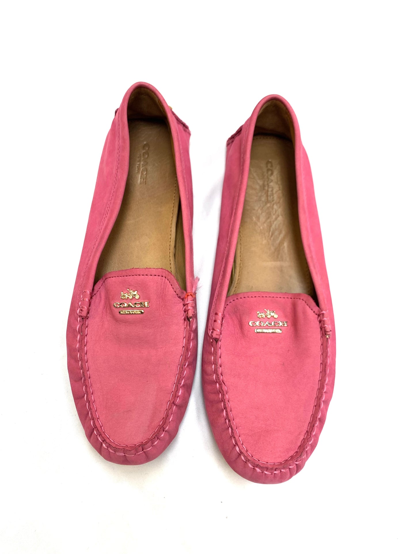 Sandals Flats By Coach In Pink, Size: 9