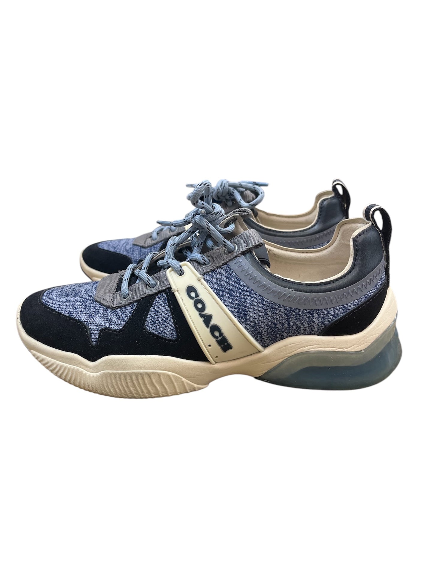 Shoes Athletic By Coach In Blue, Size: 6.5