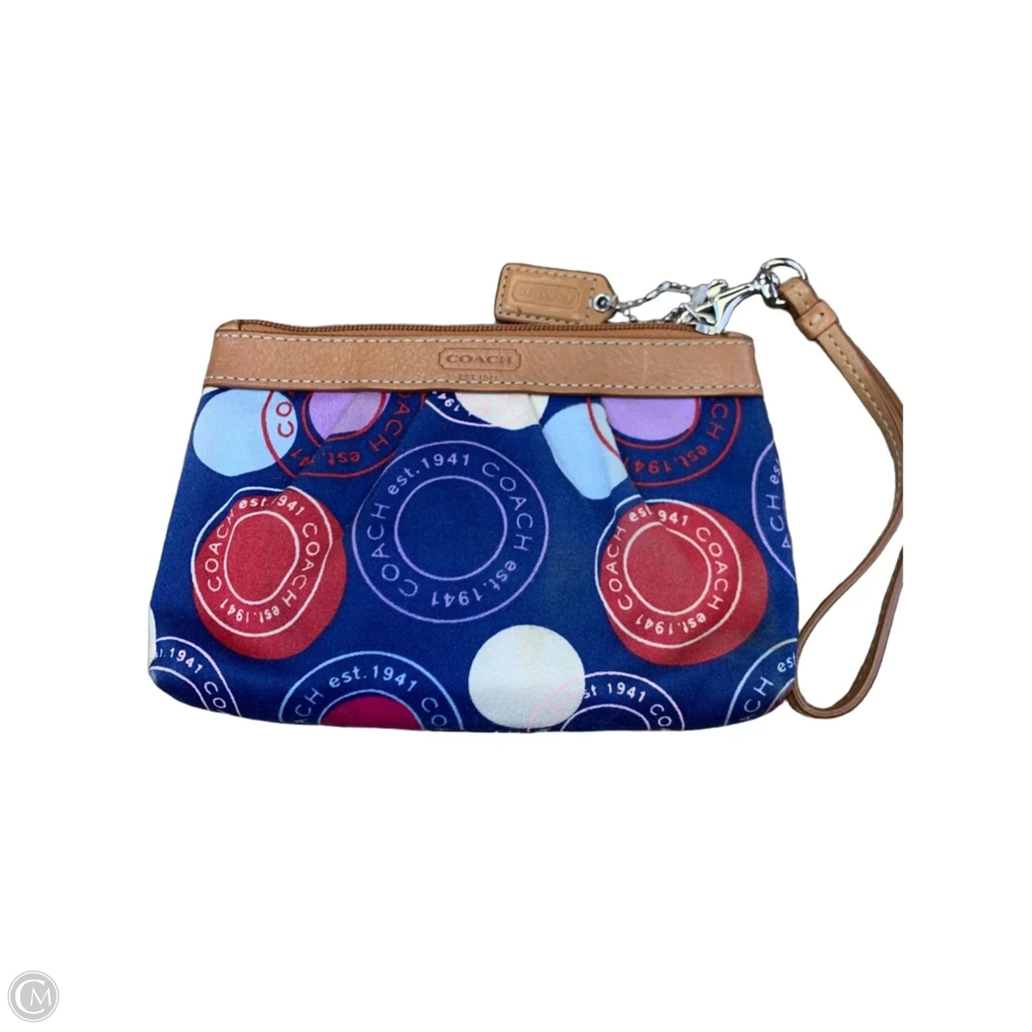 Wristlet Designer By Coach, Size: Small