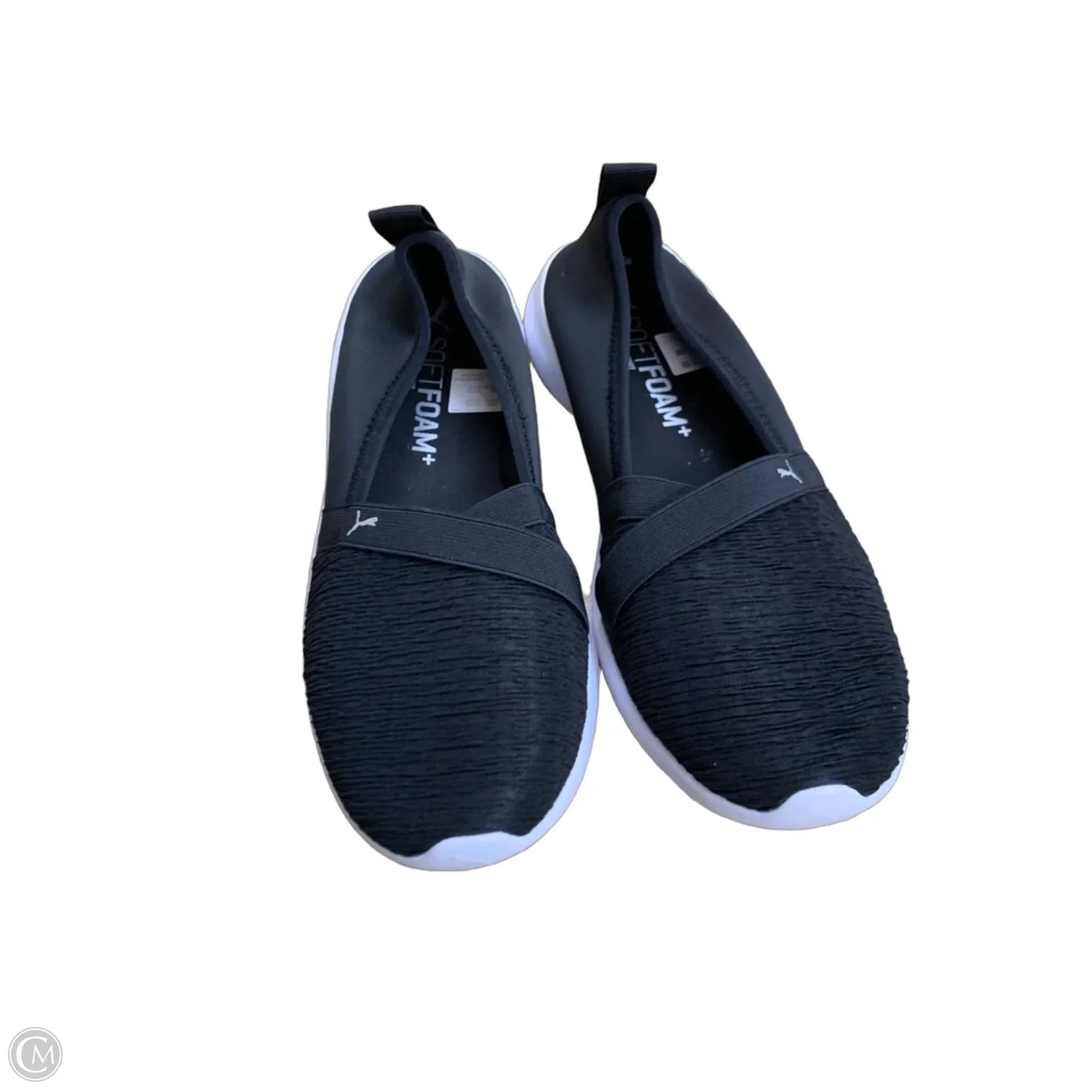 Shoes Flats By Puma In Black, Size: 10