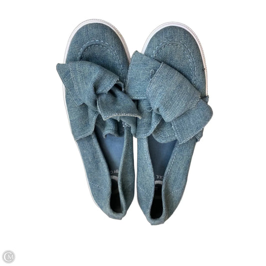 Shoes Sneakers By G By Guess In Blue Denim, Size: 8.5