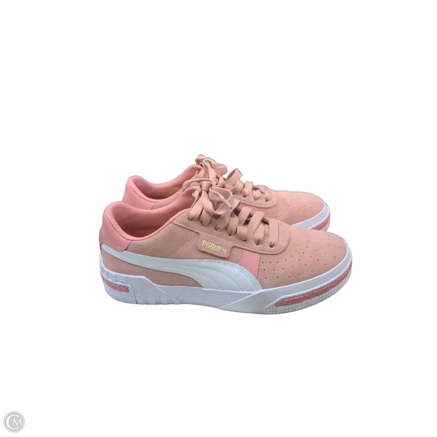 Shoes Sneakers By Puma In Pink & White, Size: 8.5