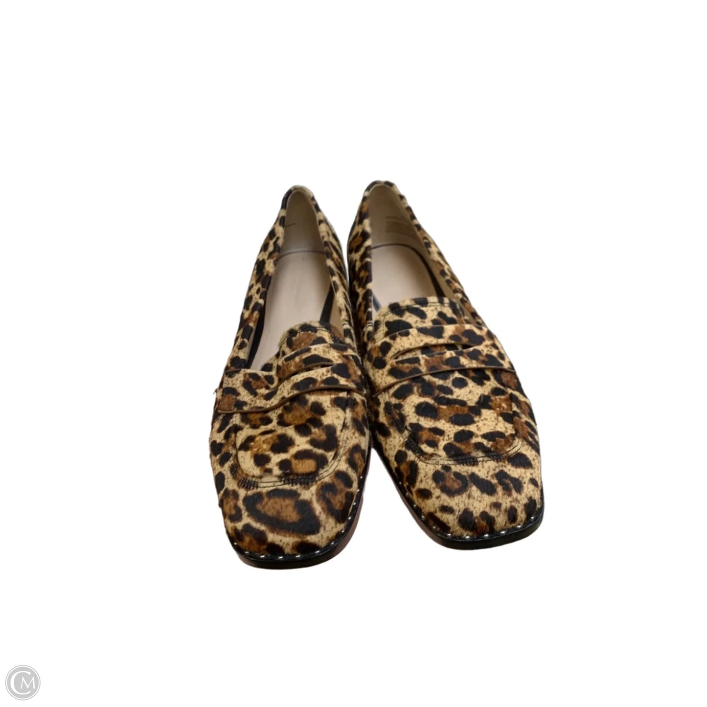 Shoes Flats By Something Navy In Animal Print, Size: 7