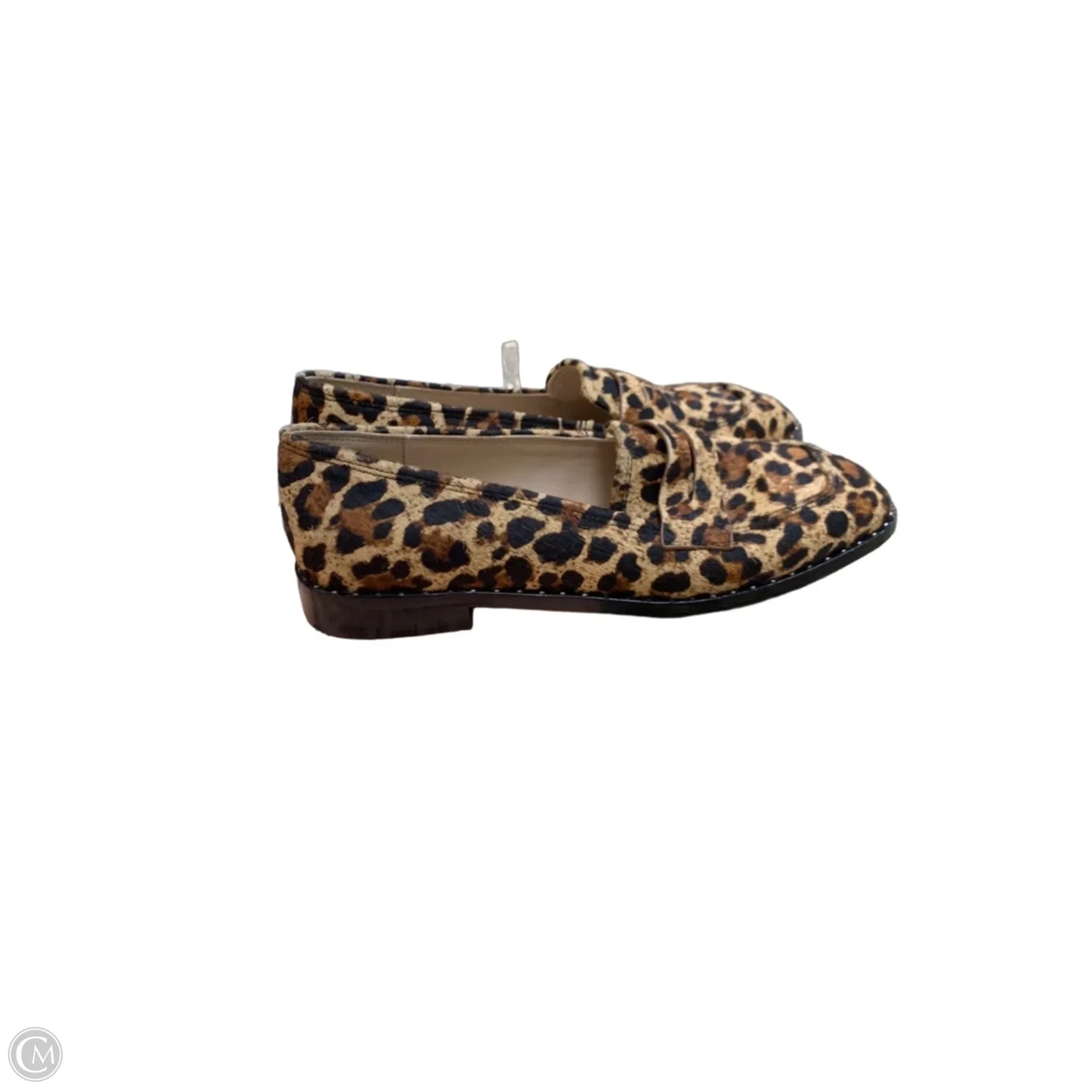 Shoes Flats By Something Navy In Animal Print, Size: 7