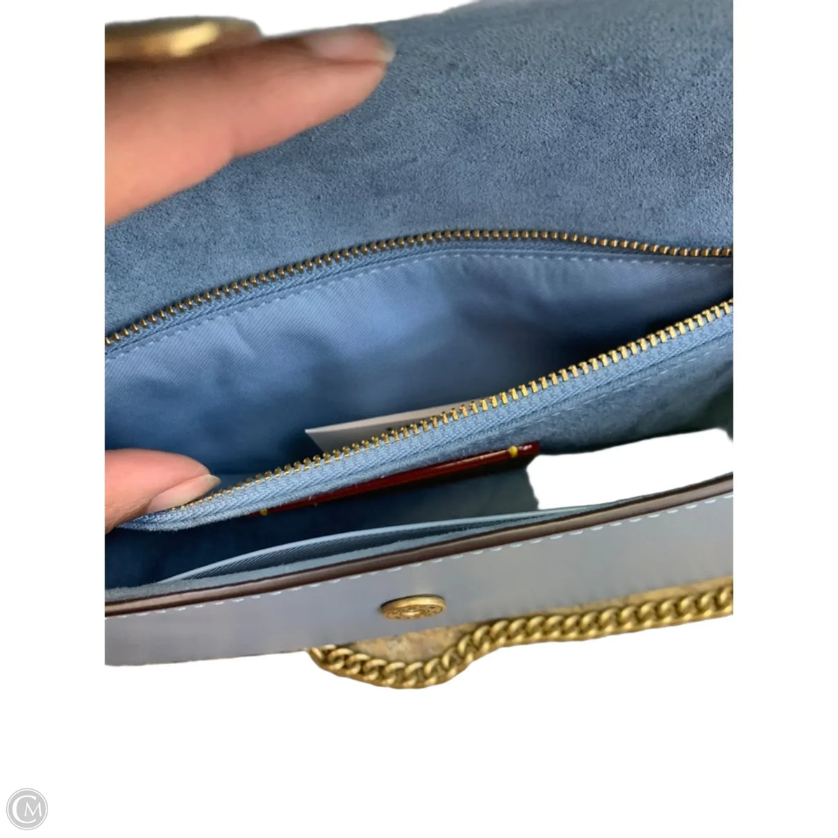 Crossbody Designer By Coach, Size: Medium