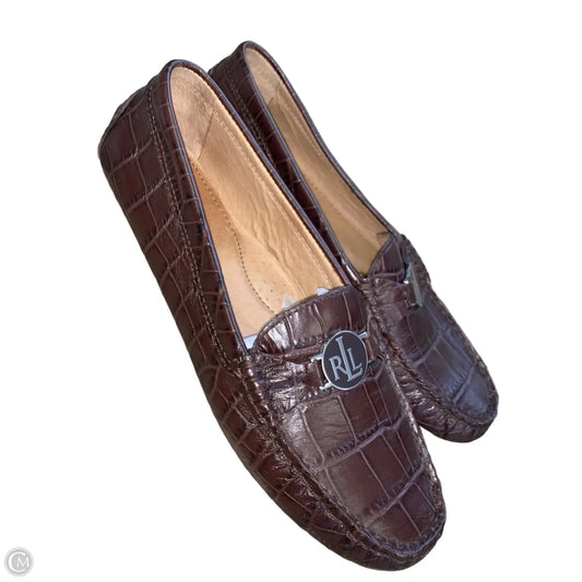 Shoes Flats By Lauren By Ralph Lauren In Brown, Size: 7