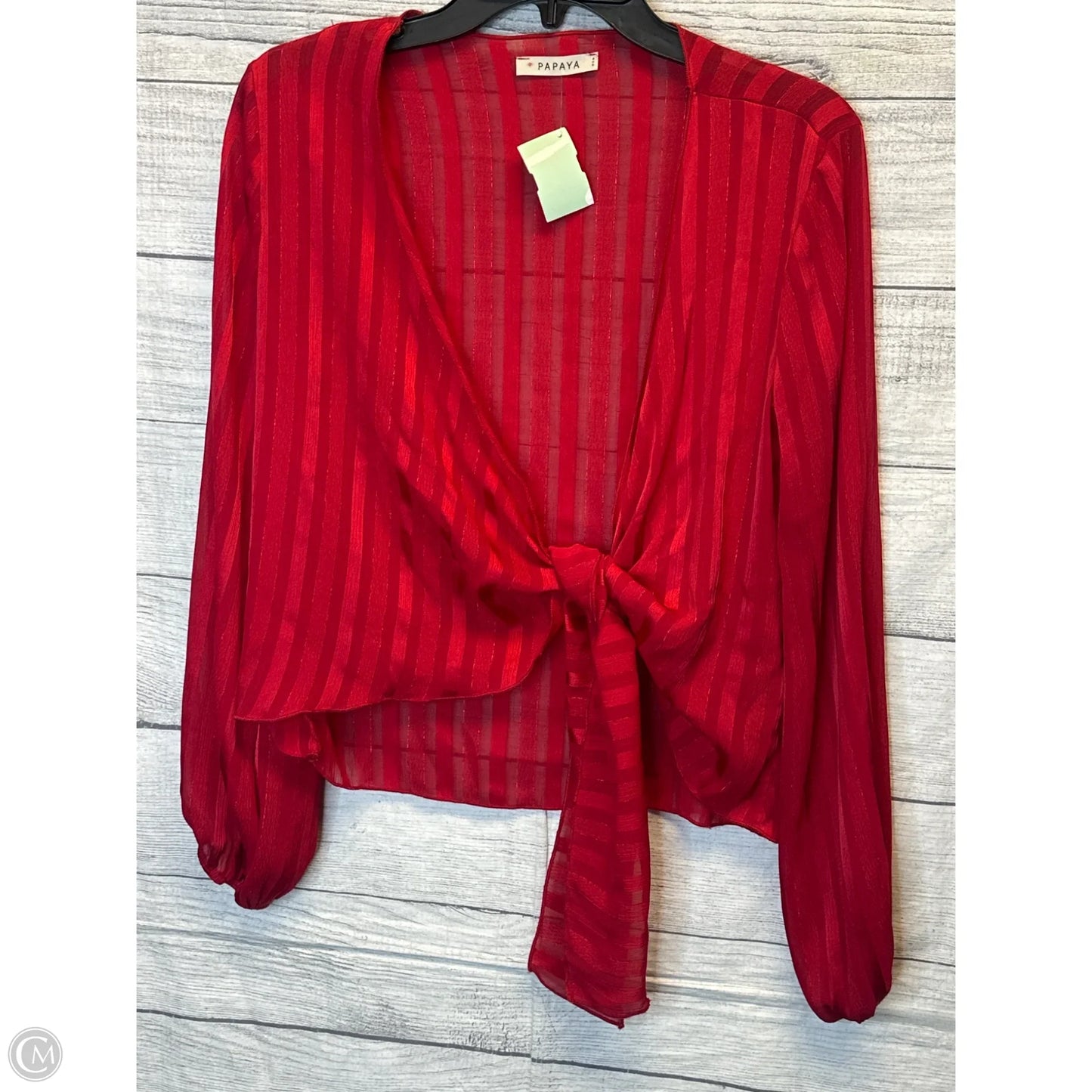 Cardigan By Papaya In Red, Size: S