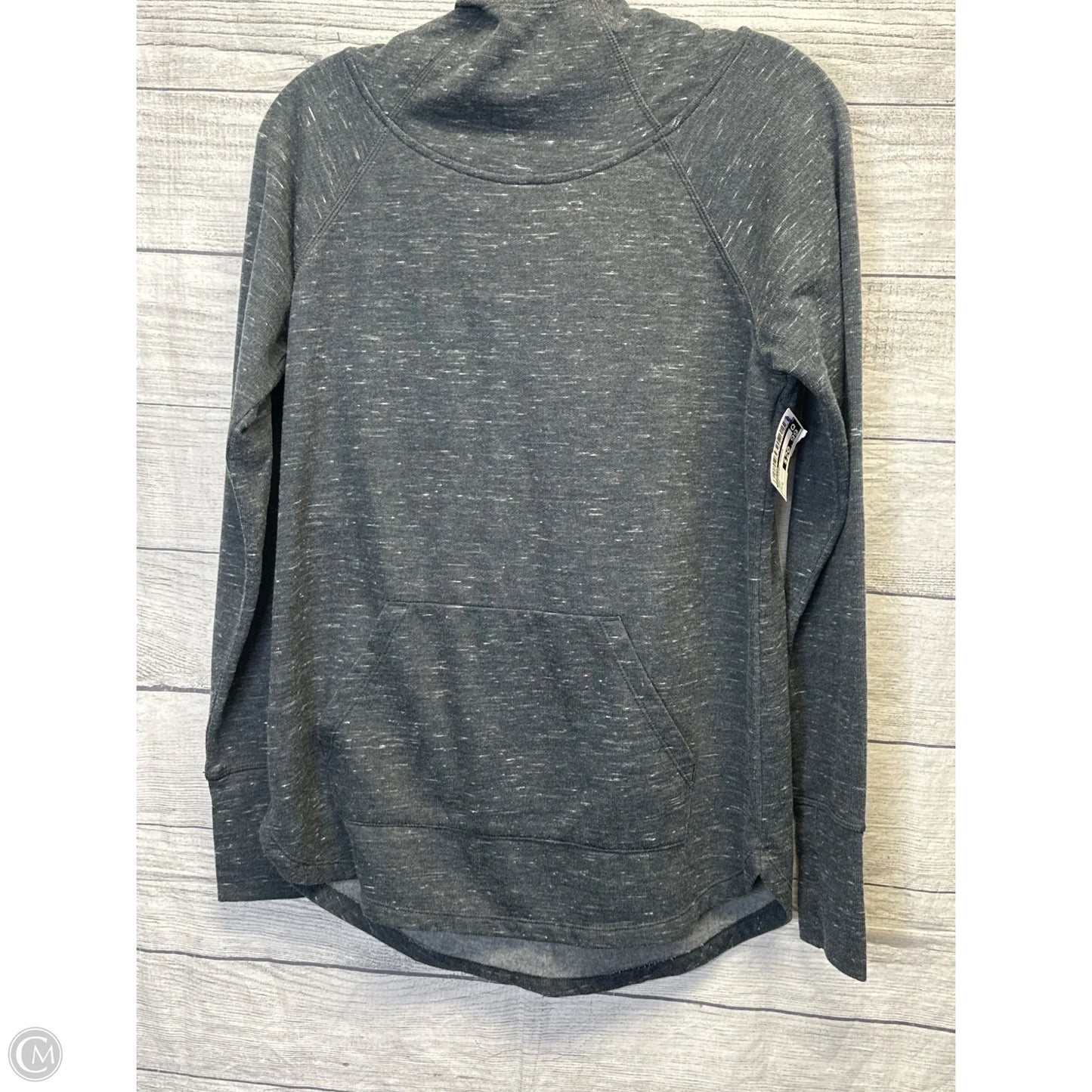 Sweatshirt Hoodie By Athleta In Grey, Size: S
