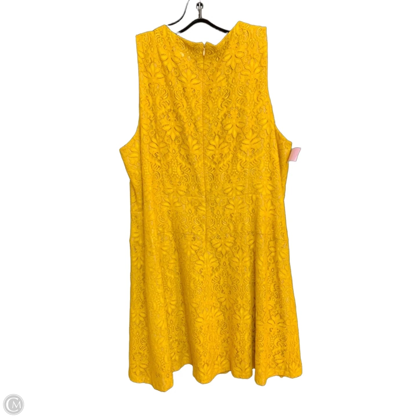 Dress Casual Short By Vince Camuto In Yellow, Size: 18
