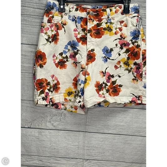 Shorts By Gloria Vanderbilt In White, Size: 12