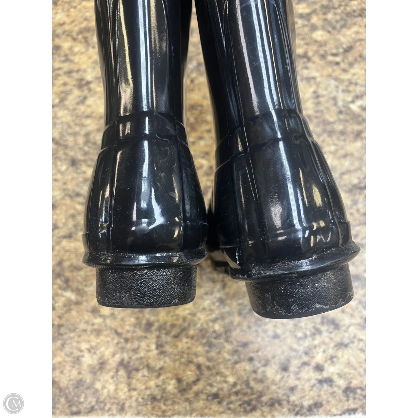 Boots Over-the-knee Flats By Hunter In Black, Size: 8