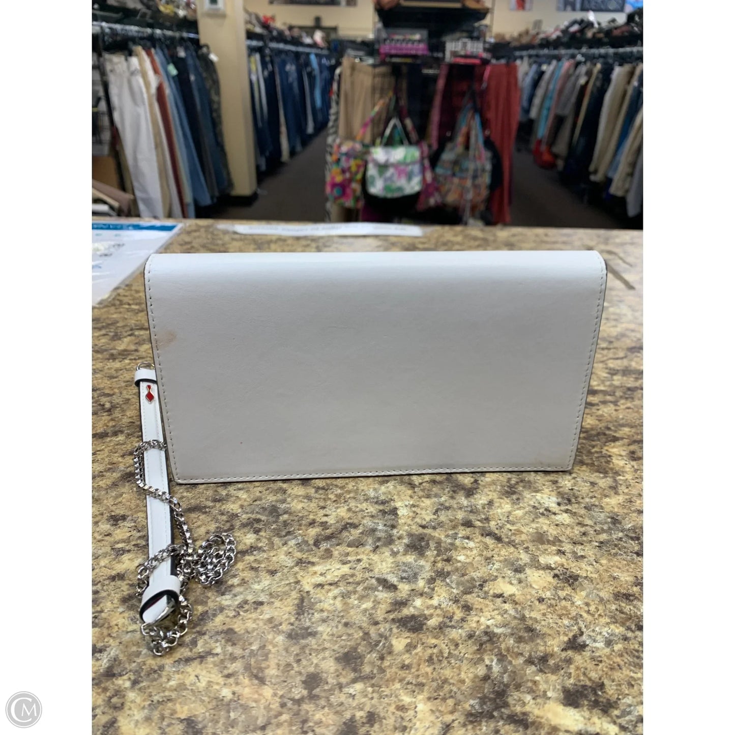 Crossbody Luxury Designer By Christian Louboutin, Size: Small