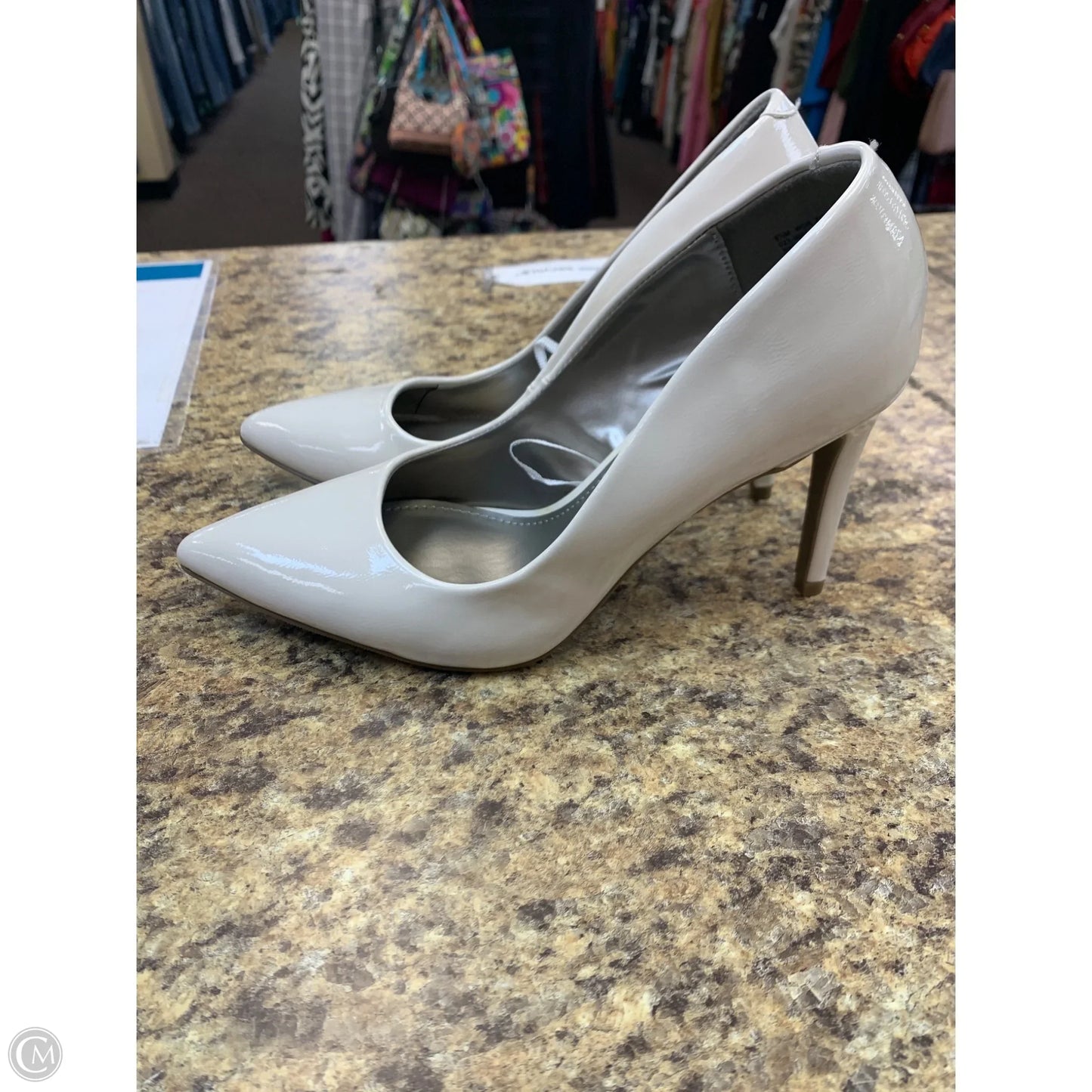 Shoes Heels Stiletto By Worthington In White, Size: 8.5