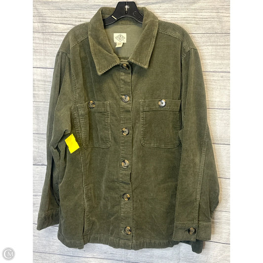 Jacket Other By St Johns Bay In Green, Size: 2x