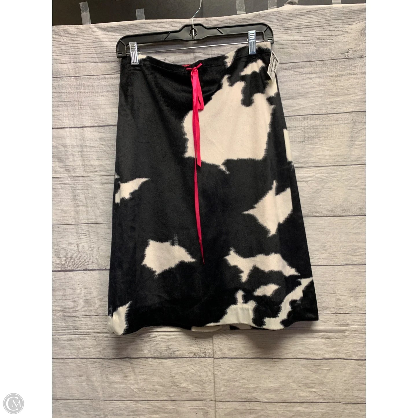 Skirt Midi By Bebe In Black & White, Size: 4