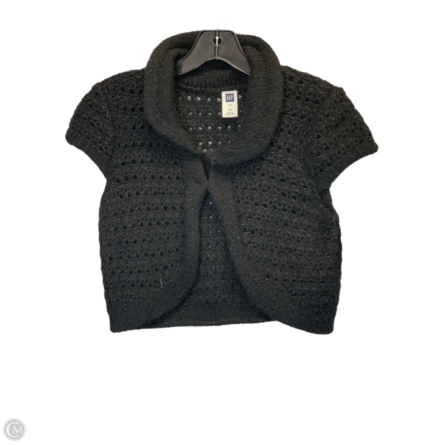 Sweater By Gap In Black, Size: Xs