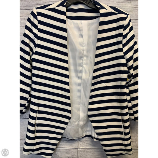 Blazer By Cmf In Striped Pattern, Size: M