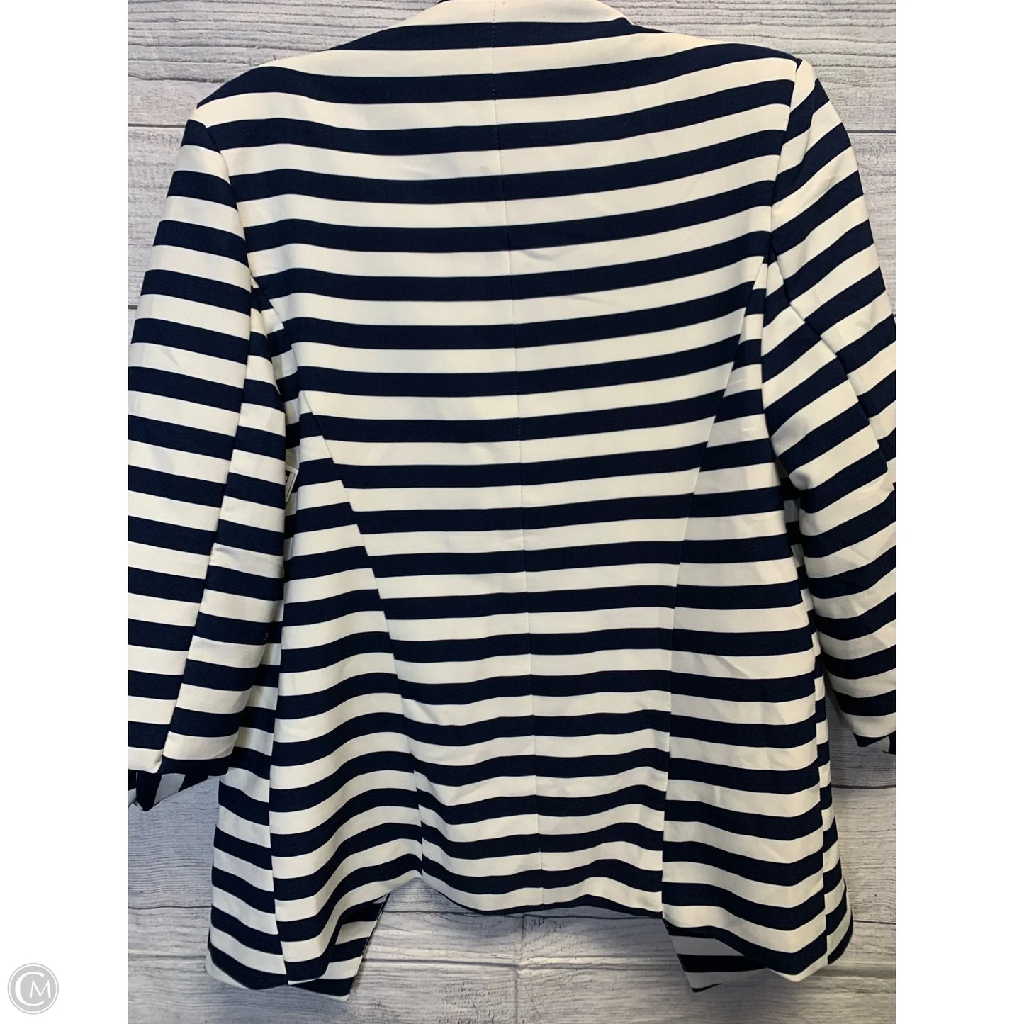 Blazer By Cmf In Striped Pattern, Size: M