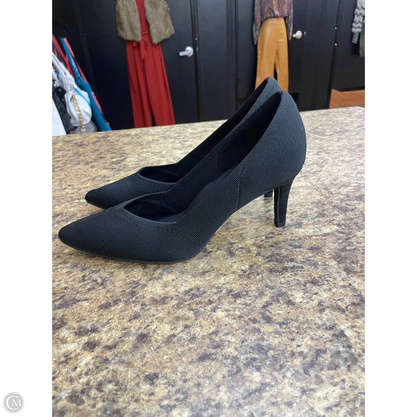 Shoes Heels Stiletto By Mia In Black, Size: 8