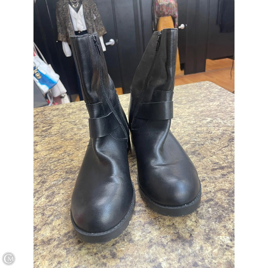 Boots Ankle Heels By Style And Company In Black, Size: 8