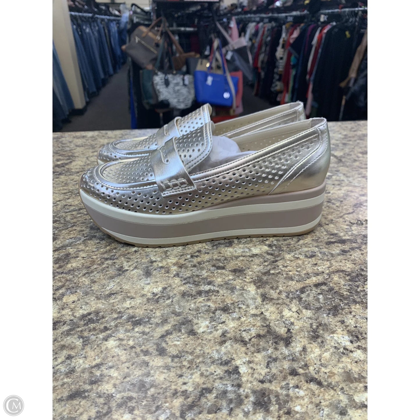 Shoes Sneakers Platform By Dolce Vita In Taupe, Size: 8