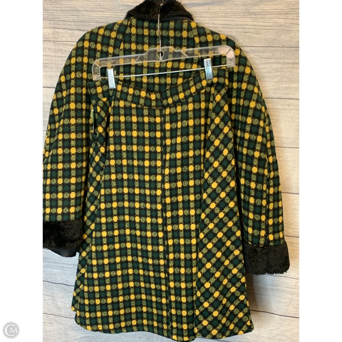 Skirt Set 2pc By Cmf In Green & Yellow, Size: L