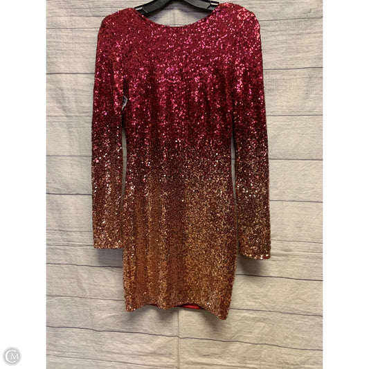 Dress Party Short By Fashion Nova In Red, Size: S