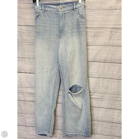 Jeans Wide Leg By Style And Company In Blue, Size: 14