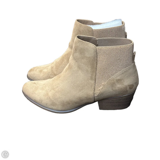 Boots Ankle Flats By Union Bay In Tan, Size: 11