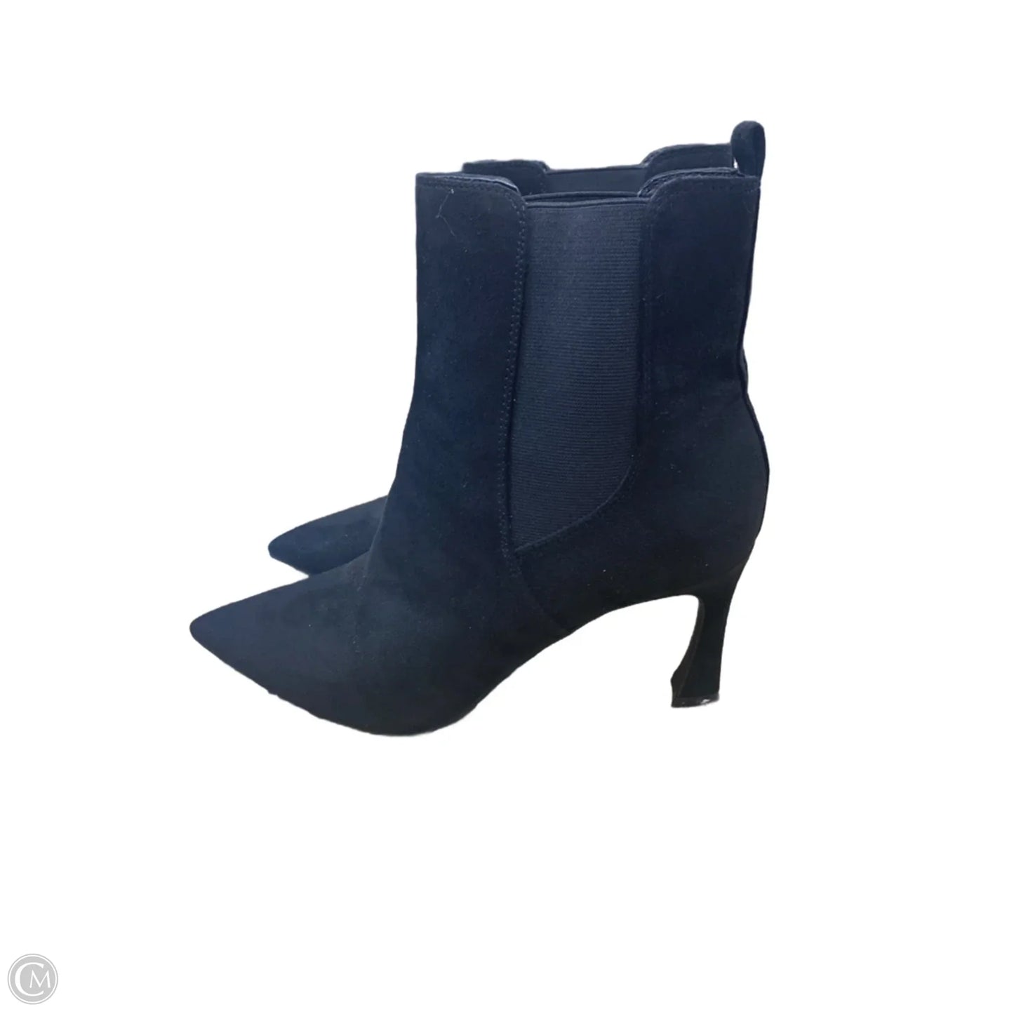 Boots Ankle Heels By Unisa In Black, Size: 11